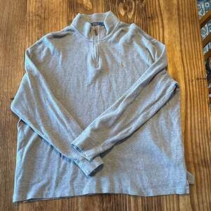 Polo Ralph Lauren Men's Estate Rib Quarter-Zip Sweater - Andover Heather Grey